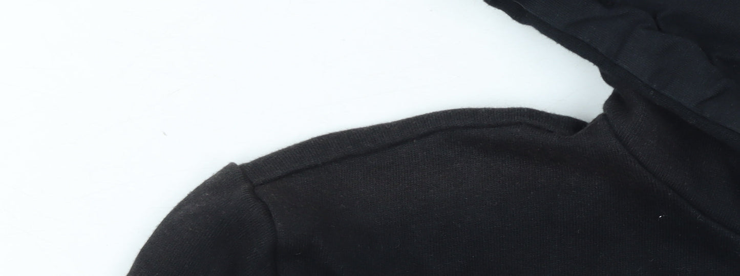 Womens UK Size 10 ellesse Black Pullover Hoodie