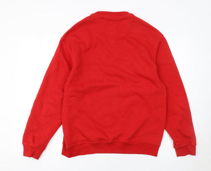 Womens UK Size M Starworld Red Pullover Sweatshirt