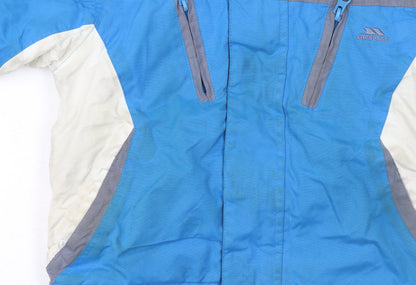 Boys UK Size 3-4 Years Trespass Blue Puffer Jacket