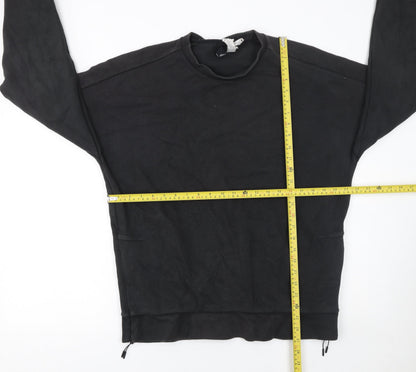 Mens UK Size L adidas Black Pullover Sweatshirt