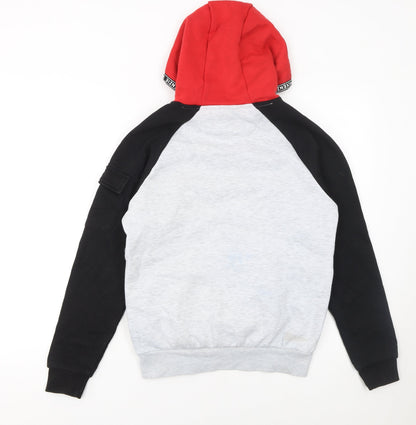 Boys UK Size 12-13 Years McKenzie Multicoloured Pullover Hoodie