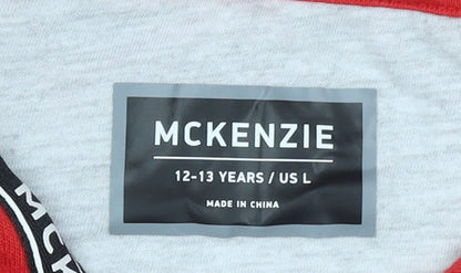 Boys UK Size 12-13 Years McKenzie Multicoloured Pullover Hoodie