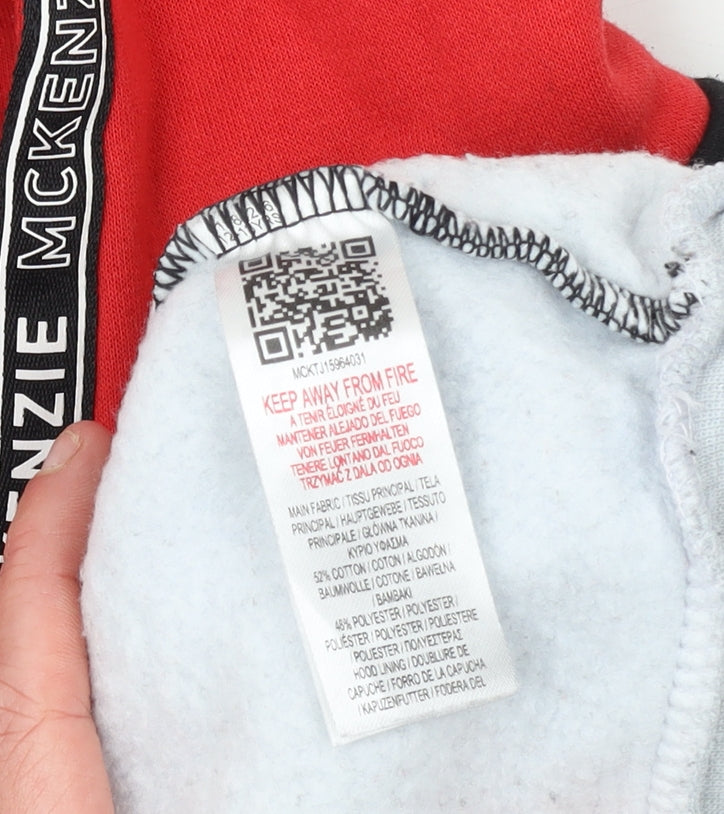 Boys UK Size 12-13 Years McKenzie Multicoloured Pullover Hoodie