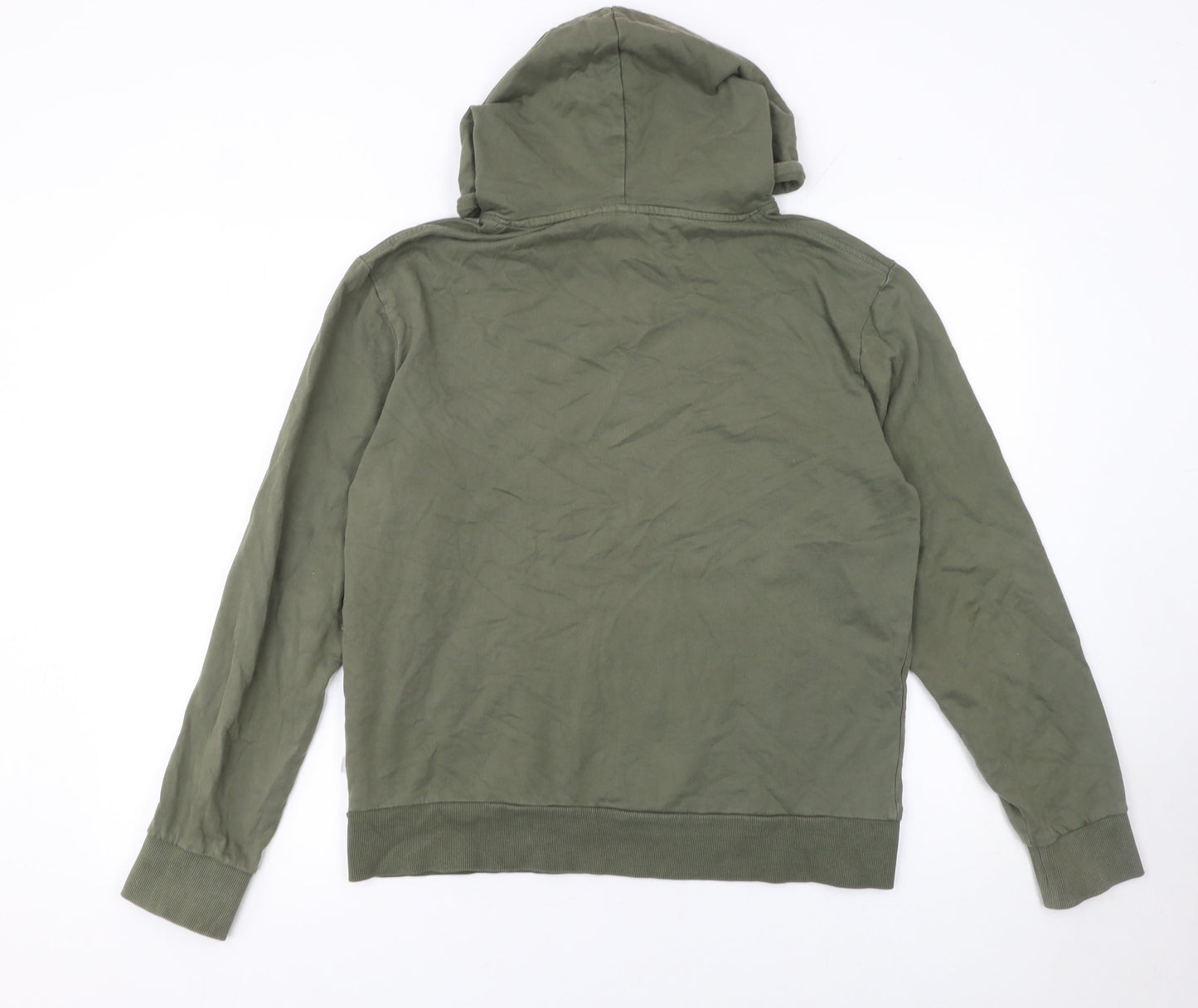 Womens UK Size S Choose Love Green Pullover Hoodie