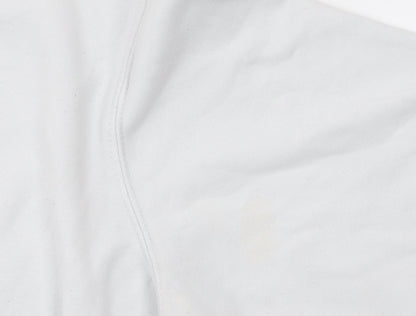 Womens UK Size L H&M White Pullover Sweatshirt