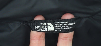 The North Face Unisex Kids Grey XL Quilted Bodywarmer Gilet