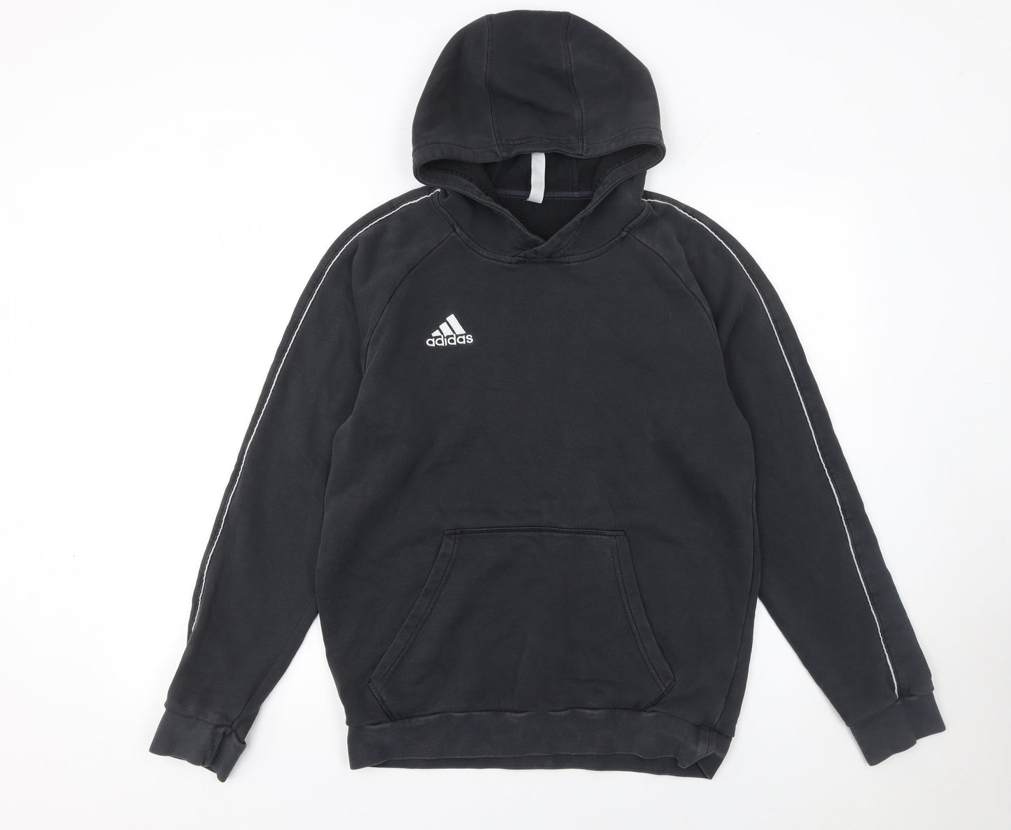 Mens UK Size M adidas Black Pullover Hoodie