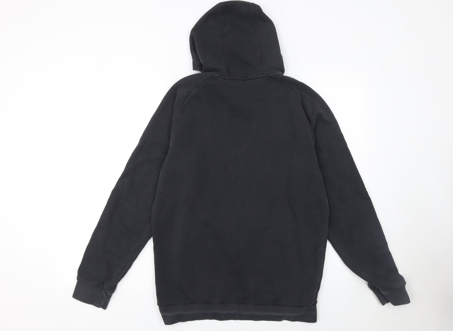 Mens UK Size M adidas Black Pullover Hoodie
