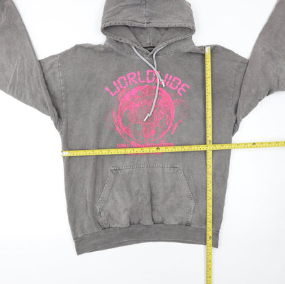 Womens UK Size S PRETTYLITTLETHING Grey Pullover Hoodie