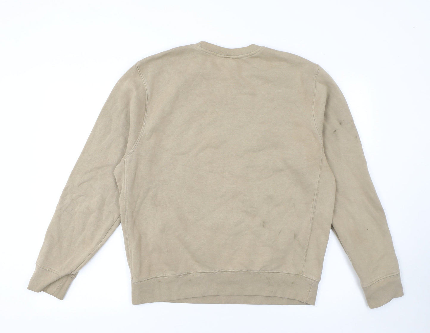 Womens UK Size S Nike Beige Pullover Sweatshirt