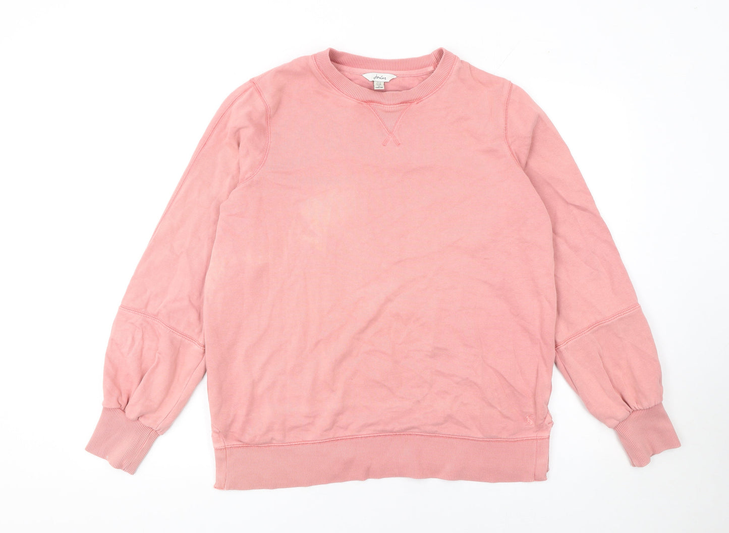 Womens UK Size 10 Joules Pink Pullover Sweatshirt
