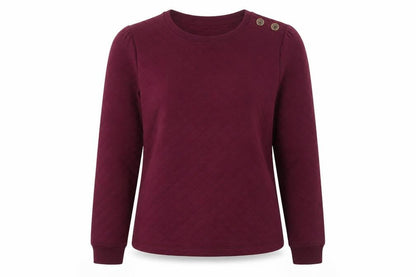Womens UK Size L Croft & Barrow Red Pullover Sweatshirt