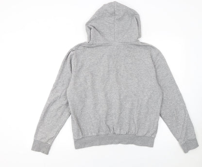 Womens UK Size M H&M Grey Pullover Hoodie