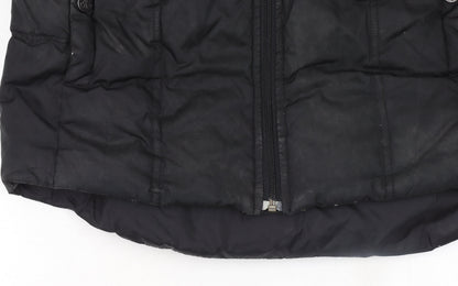 Womens UK Size S Calvin Klein Jeans Black Puffer Jacket