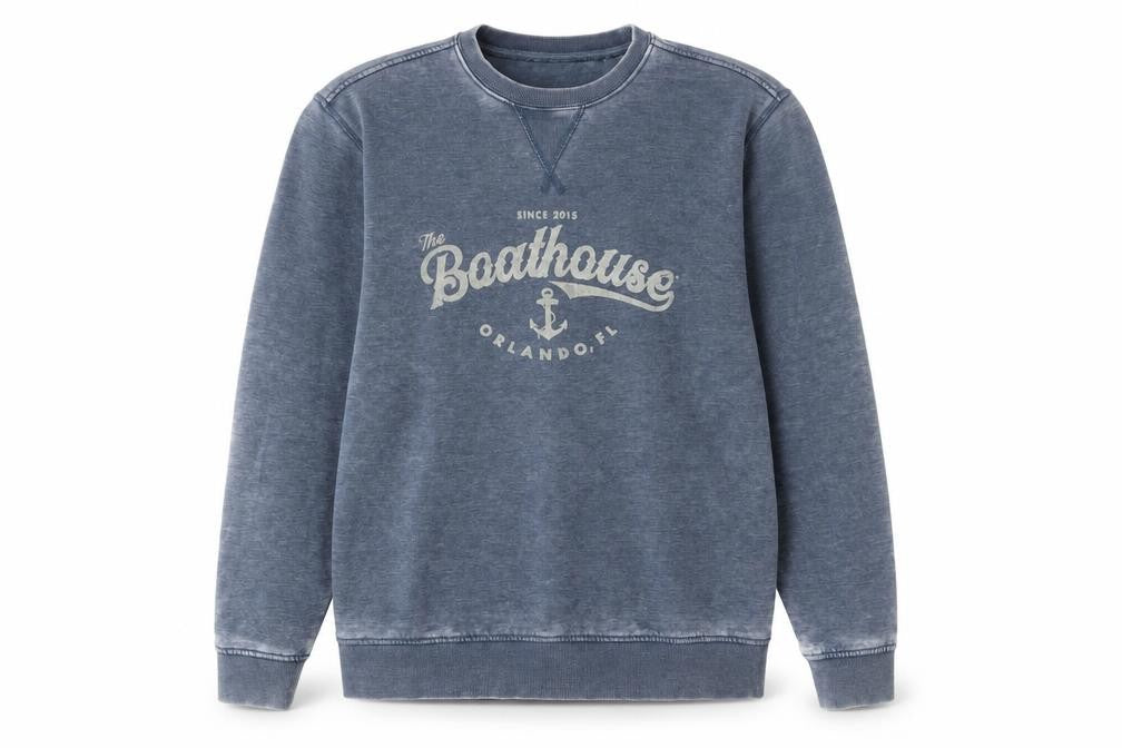 Womens UK Size M Camp David Blue Pullover Sweatshirt