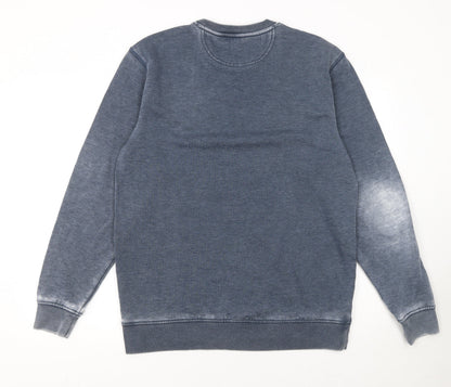 Womens UK Size M Camp David Blue Pullover Sweatshirt