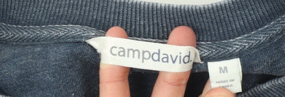 Womens UK Size M Camp David Blue Pullover Sweatshirt