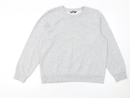 Womens UK Size 14 Marks and Spencer Grey Pullover Sweatshirt