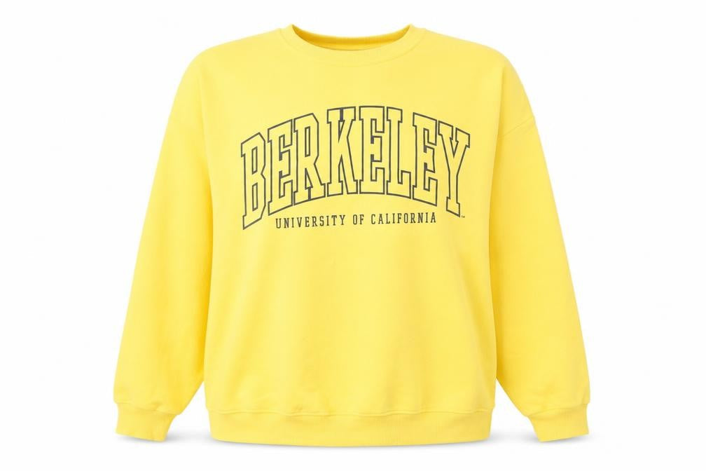 Womens UK Size XL Primark Yellow Pullover Sweatshirt