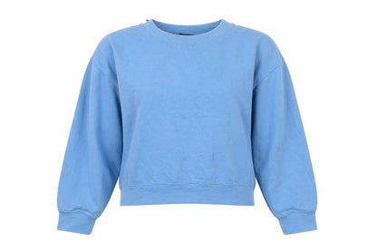 Womens UK Size M Zara Blue Pullover Sweatshirt