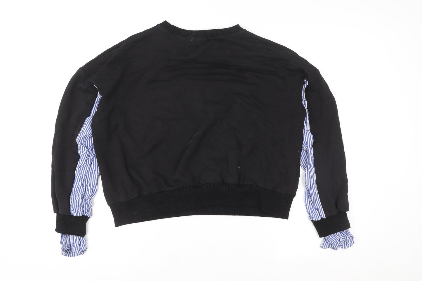 Womens UK Size S Drôle de Copine Black Pullover Sweatshirt