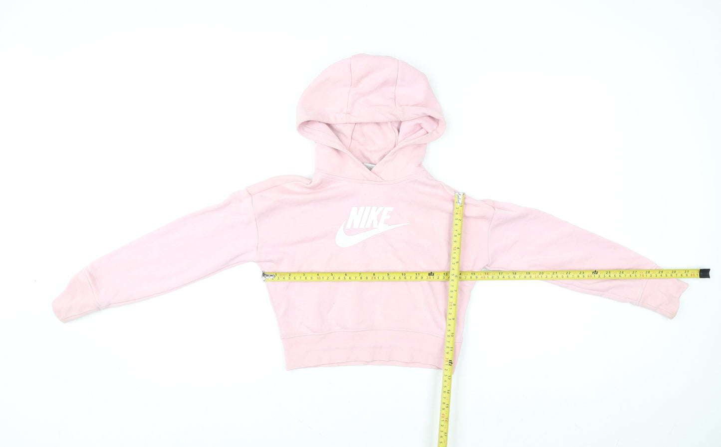 Girls UK Size S Nike Pink Pullover Hoodie