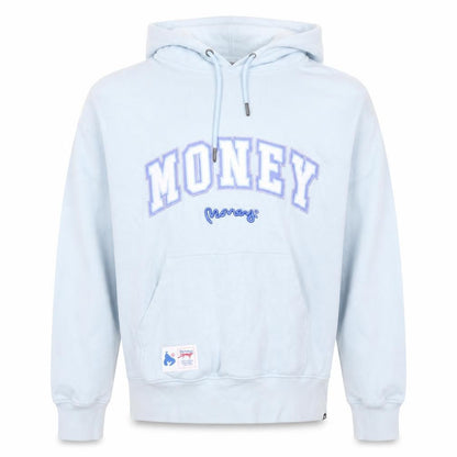 Womens UK Size S Money Blue Pullover Hoodie