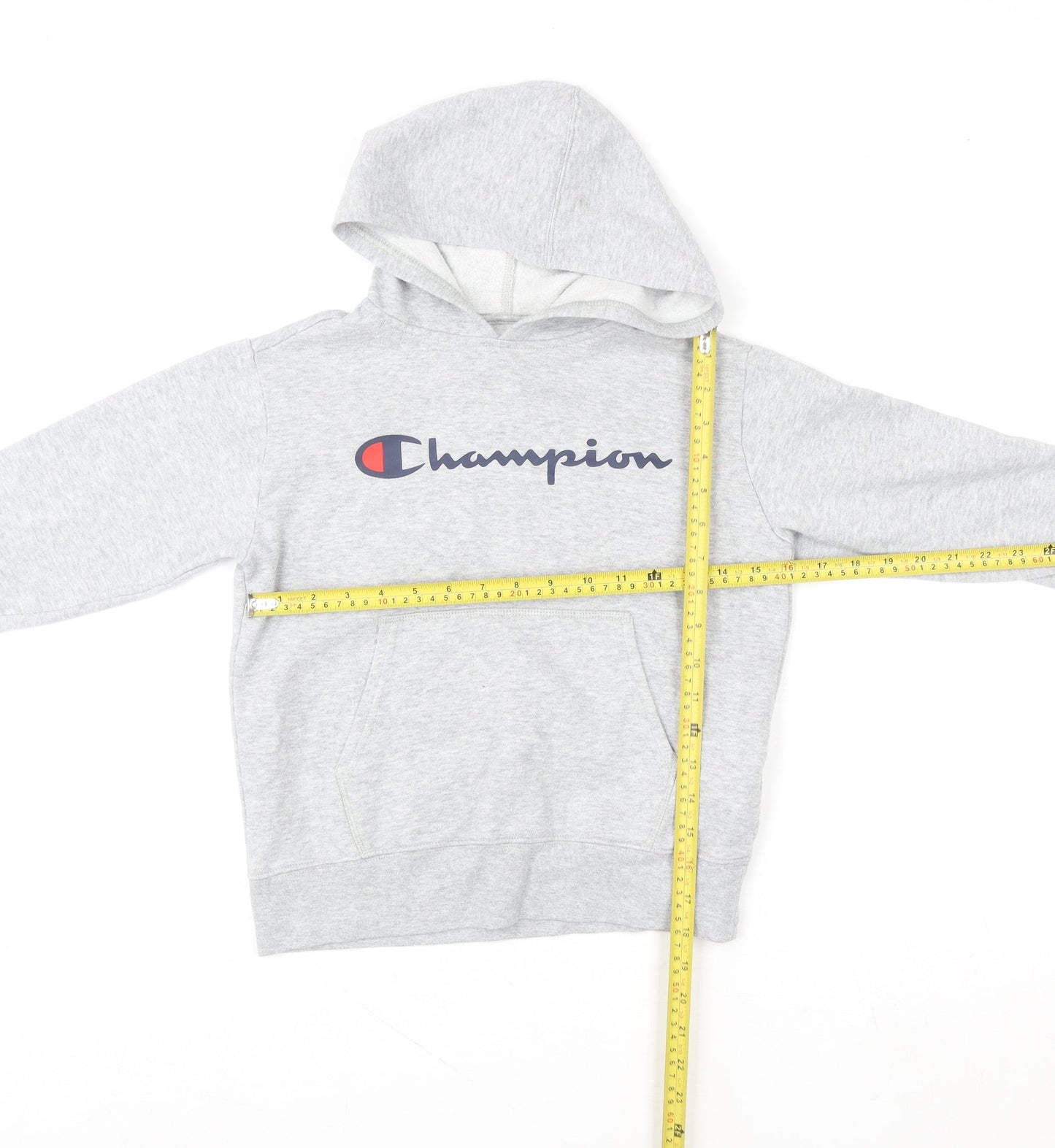 Teens UK Size M Champion Grey Pullover Hoodie