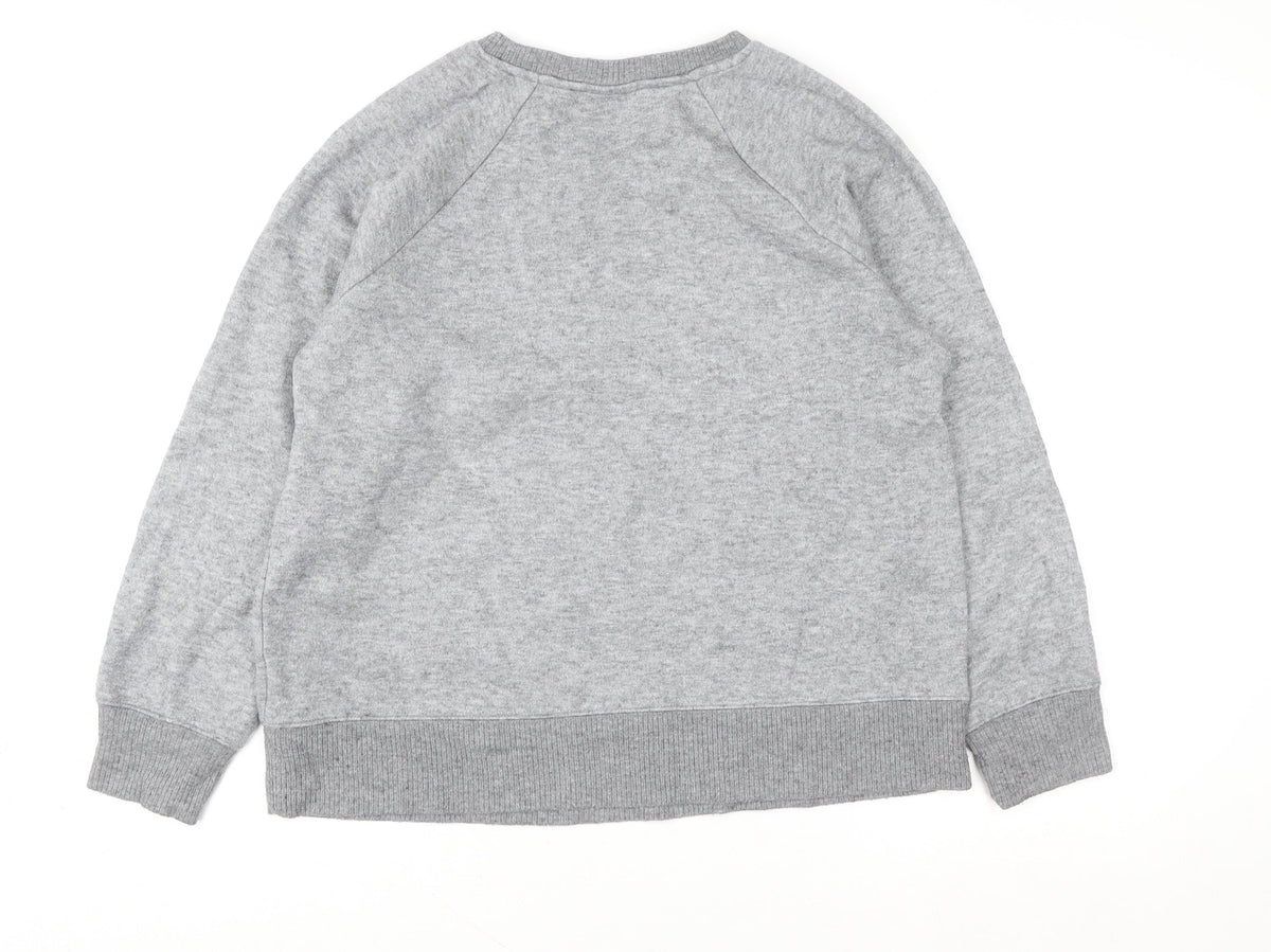 Unisex Adults UK Size 14 NEXT Grey Pullover Sweatshirt