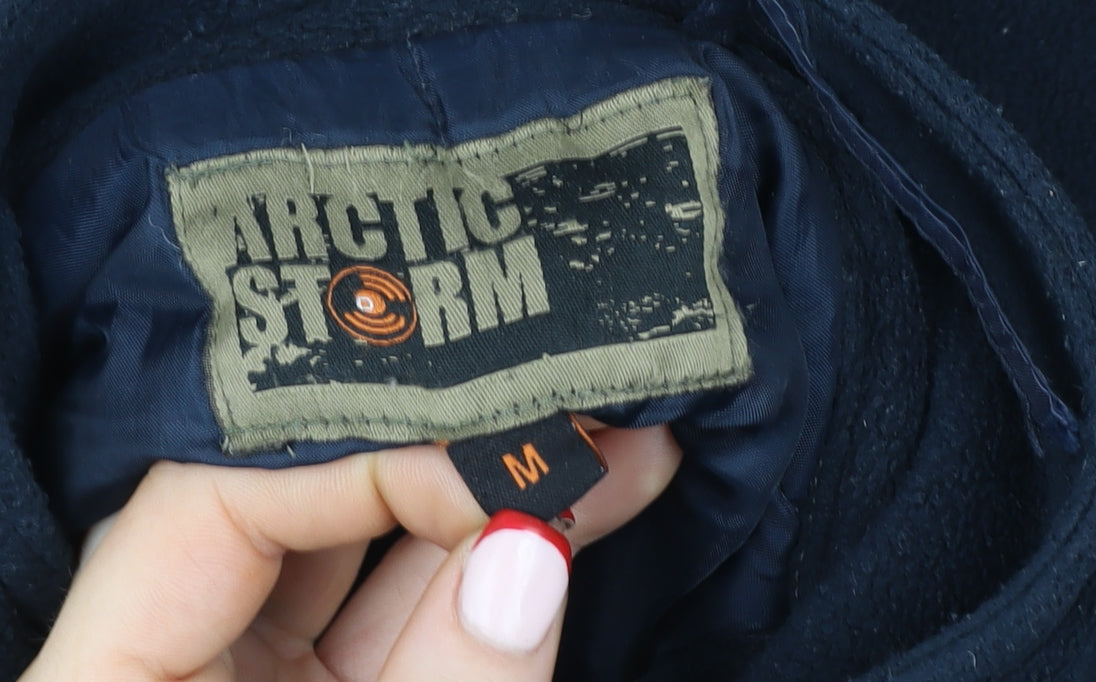 Mens UK Size M Arctic Storm Blue Basic Jacket