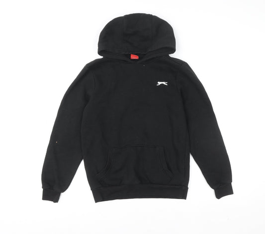 Boys UK Size 13 Years Slazenger Black Pullover Hoodie