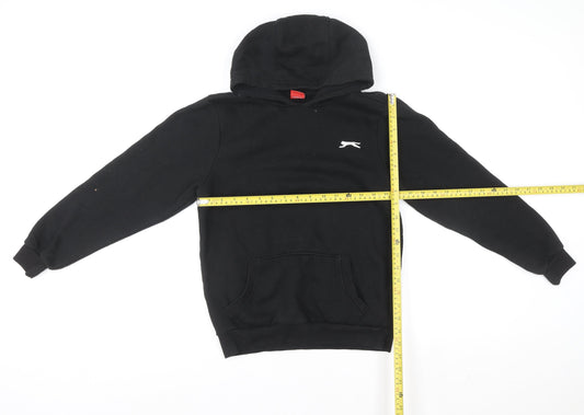 Boys UK Size 13 Years Slazenger Black Pullover Hoodie