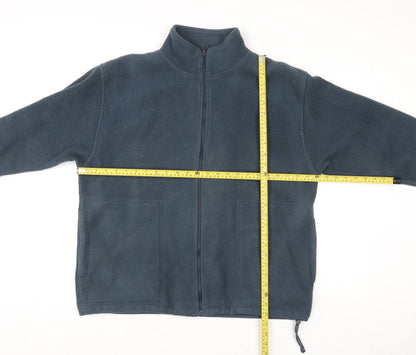 Mens UK Size L EWM Blue Fleece Jacket