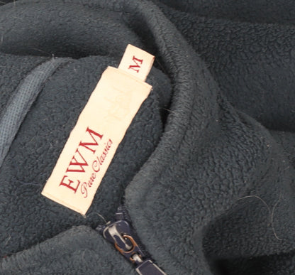 Mens UK Size L EWM Blue Fleece Jacket