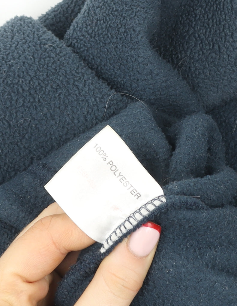 Mens UK Size L EWM Blue Fleece Jacket