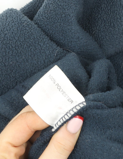Mens UK Size L EWM Blue Fleece Jacket