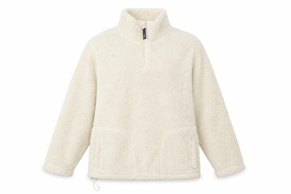 Womens UK Size S Joie de Vivre Beige Pullover Sweatshirt