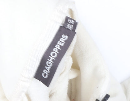 Womens UK Size 12 Craghoppers Ivory Pullover Sweatshirt