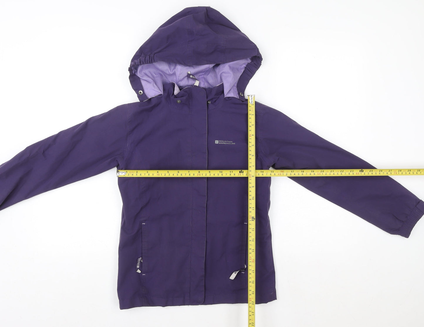 Teens UK Size 8 Mountain Warehouse Purple Rain Coat