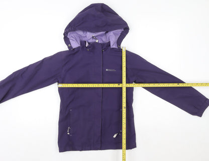 Teens UK Size 8 Mountain Warehouse Purple Rain Coat