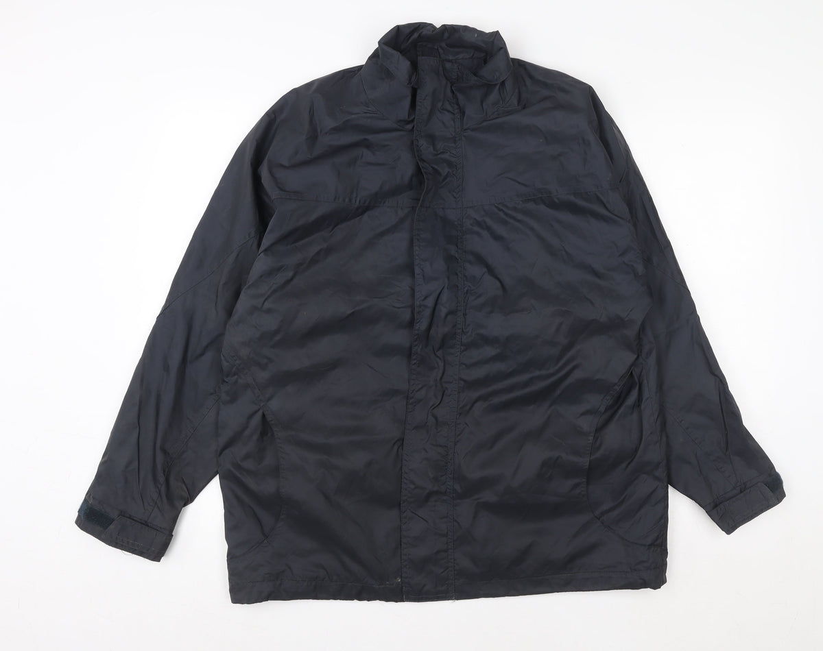 Mens UK Size XS Boronia Blue Basic Jacket