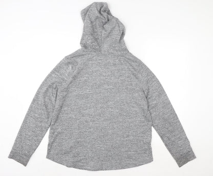 Womens UK Size L Lennard for Dunnes Stores Grey Pullover Hoodie