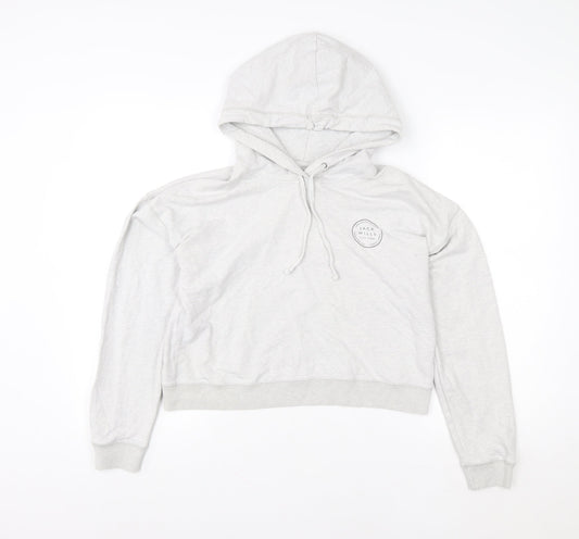 Womens UK Size 10 Jack Wills Grey Pullover Hoodie