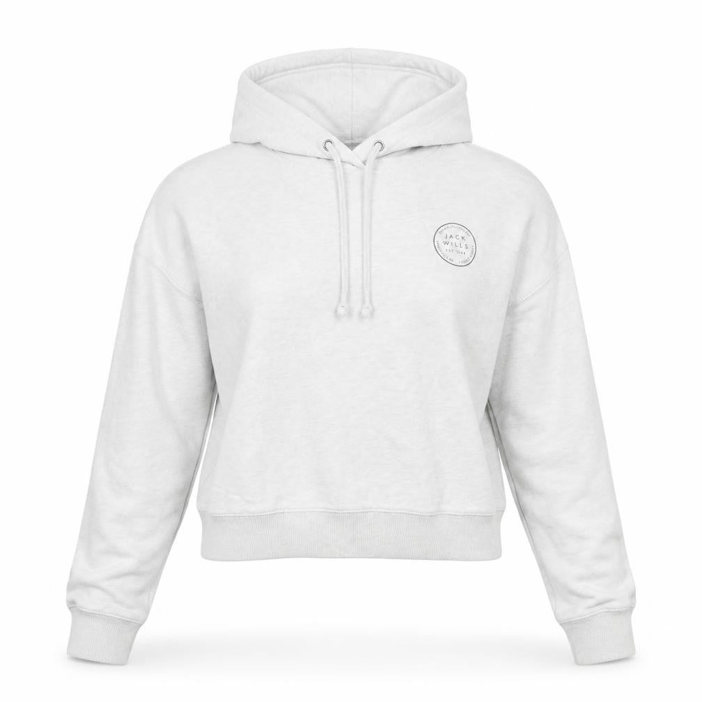 Womens UK Size 10 Jack Wills Grey Pullover Hoodie