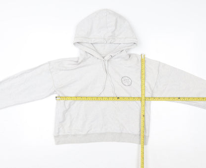 Womens UK Size 10 Jack Wills Grey Pullover Hoodie
