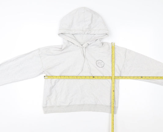 Womens UK Size 10 Jack Wills Grey Pullover Hoodie