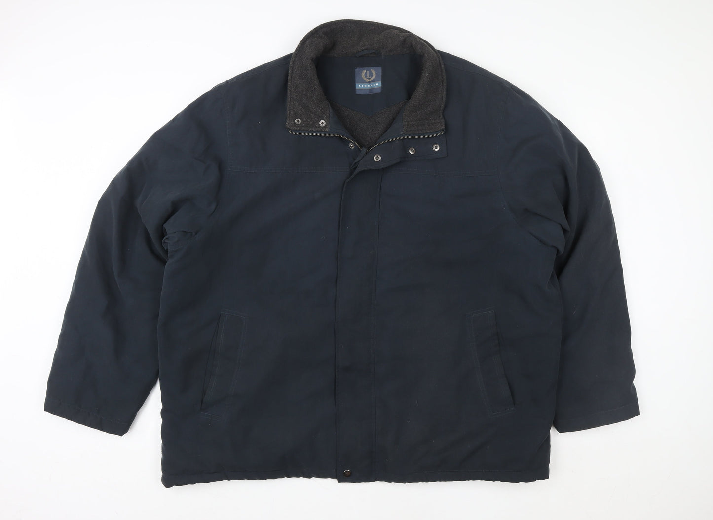 Mens UK Size 2XL Lincoln Blue Basic Jacket