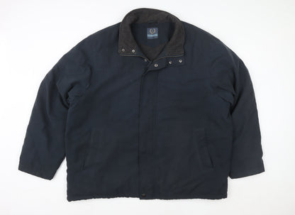 Mens UK Size 2XL Lincoln Blue Basic Jacket