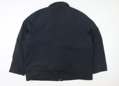 Mens UK Size 2XL Lincoln Blue Basic Jacket