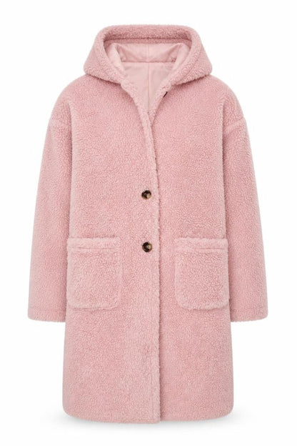 Womens UK Size 8 Miss Selfridge Pink Puffer Jacket